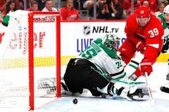 NHL: Dallas Stars at Detroit Red Wings