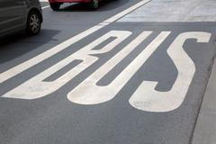 Autobusový pruh Německo