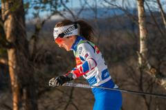 Kateřina Razýmová na soustředění v Bruskvallarně před sezonou 2018-19