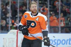 NHL v Praze, Philadelphia - Chicago: Jakub Voráček