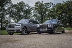 Rolls-Royce Phantom a Cullinan