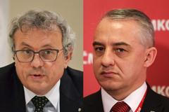 Vladimír Dlouhý a Josef Středula