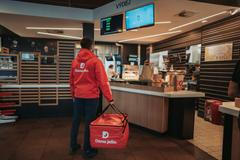 Rozvoz jídla, Dáme jídlo, McDonald's