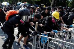 Protesty v Hongkongu