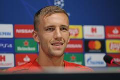 Tisková konference před zápasem Slavie v Miláně