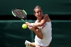 Barbora Strýcová v semifinále Wimbledonu 2019