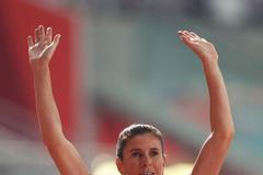 Zuzana Hejnová v semifinále běhu na 400 m překážek na MS 2019