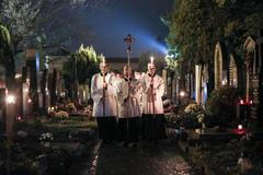 Dušičky na Slavíně na Vyšehradě