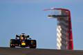 Max Verstappen v Red Bullu při tréninku na VC USA formule 1 2019