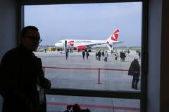 Výroční let ČSA a Letiště Praha k 80. výročí, směr Praha - Piešťany - Brno - Praha