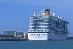 Koronavirus se objevil na obří výletní lodi v Itálii. Tisíce pasažérů z ní nesmí vystoupit