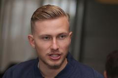 Trénink fotbalové reprezentace