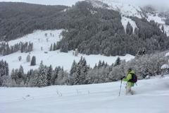 Sněžnice v Saalbachu