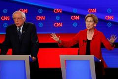 Bernie Sanders a Elizabeth Warrenová