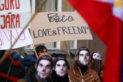 Pochod za svobodu guru Járy a proti náboženské perzekuci v ČR