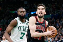 NBA: Chicago Bulls at Boston Celtics, Tomáš Satoranský