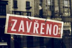 grafika - obchody - zavřeno