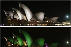 Opera v Sydney - Hodina Země