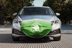 Škoda Octavia s rouškou