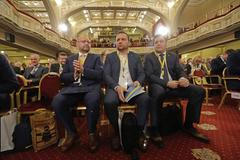 Jan Bartošek, Marian Jurečka a Tomáš Zdechovský.