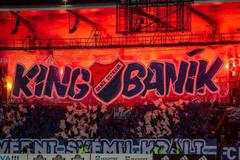 Fortuna:Liga 2019/20, Ostrava - Jablonec: Fanoušci Baníku