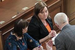 Poslanecká sněmovna 12. 2. 2020 - Alena Schillerová, Jaroslav Faltýnek, ANO