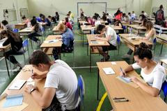 Žáci, studenti, test, zkouška, přijímačky