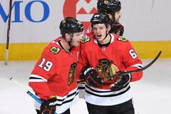 NHL: Vancouver Canucks at Chicago Blackhawks, David Kämpf