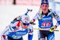 biatlon, MS 2020, štafeta smíšených dvojic, Michal Krčmář, Markéta Davidová
