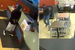 Lupič přepadl fast food s kuřecími řízečky. Právě si na nich pochutnávali dva policisté