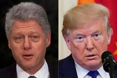 Bill Clinton a Donald Trump