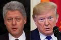 Bill Clinton a Donald Trump