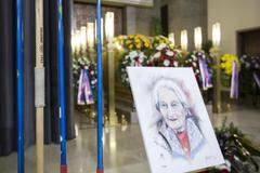 Pohřeb Dany Zátopkové