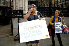 británie koronavirus