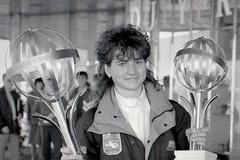 Jiřina Adamičková - Pelcová, Světový pohár, biatlon, 1990