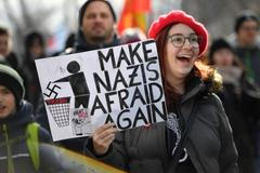 Demonstrace drážďany