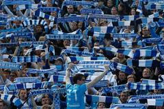 Fanoušci Zenitu Petrohrad