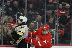 NHL: Boston Bruins at Detroit Red Wings