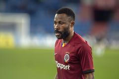 20. kolo Fortuna:Ligy, FC Baník Ostrava - AC Sparta Praha: Guélor Kanga