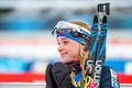 Markéta Davidová ve sprintu SP v Kontiolahti