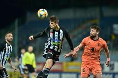 Fortuna:Liga 2019/20, České Budějovice - Mladá Boleslav: Lukáš Havel (vlevo) a Tomáš Wágner