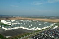 TPCA KOlín - letecký pohled