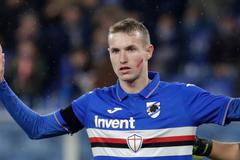 Jakub Jankto v dresu Sampdorie