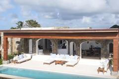 Vila Oceanus na ostrově Mustique.