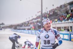 biatlon, Světový pohár 2019/2020, Oberhof, sprint mužů, Ondřej Moravec