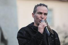 Ivan Bartoš - Demonstrace proti vpádu Turecku do severní Sýrie, Kurdistánu, organizuje Pirátská strana