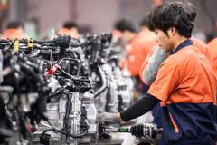 Výroba aut Čína Geely