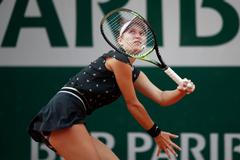 Markéta Vondroušová ve čtvrtfinále French Open 2019