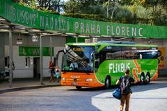 ilustrační fotografie, Flixbus, doprava, autobus, autobusové nádraží, Florenc, Praha, 2017