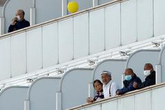 Výletní loď Diamond Princess v karanténě.